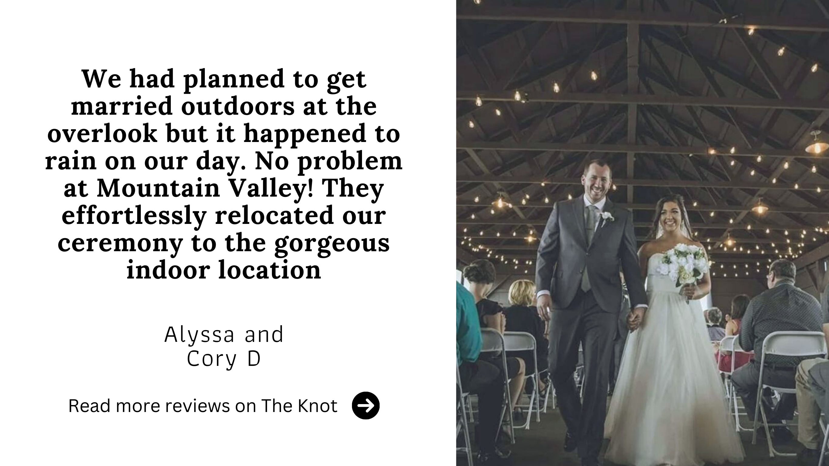 a wedding location review in NE PA