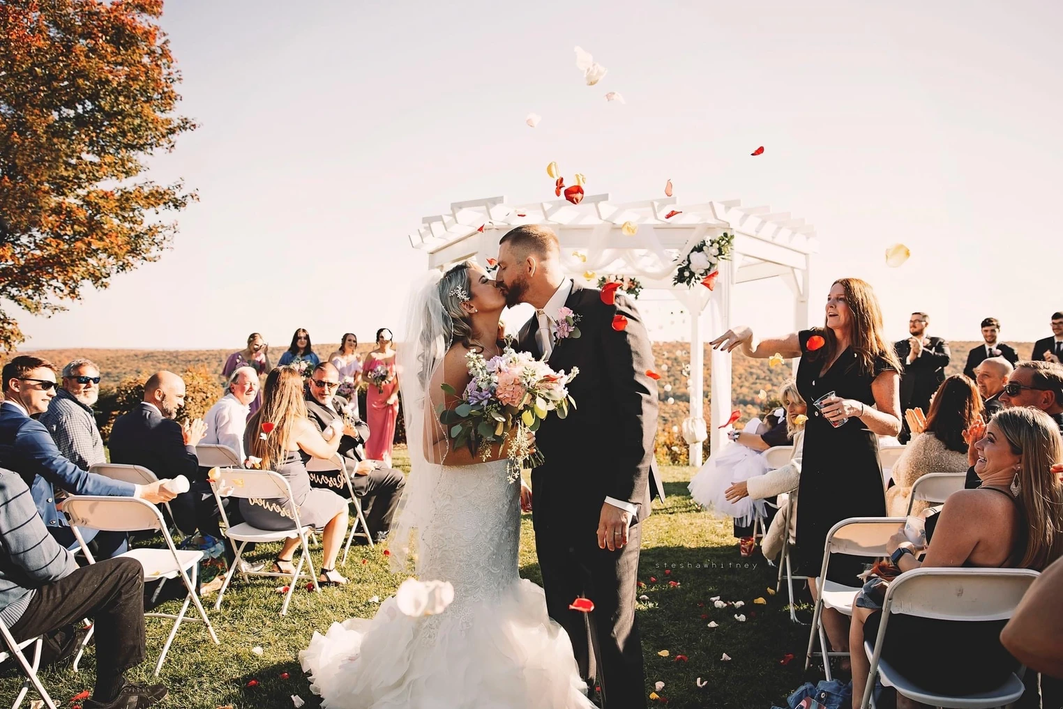 an outdoor wedding venue in PA