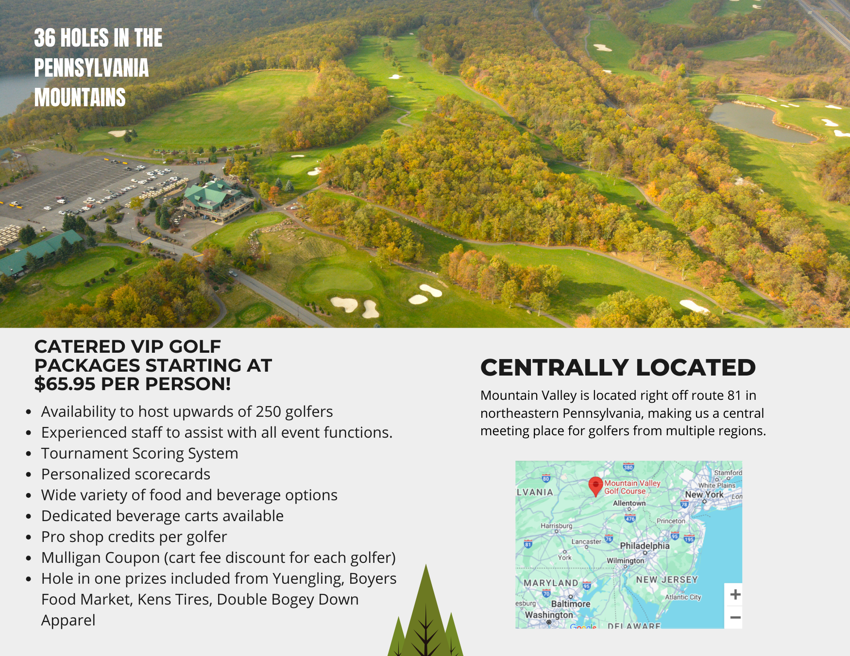 golf event location