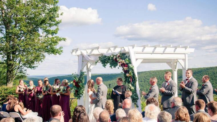 outdoor wedding PA